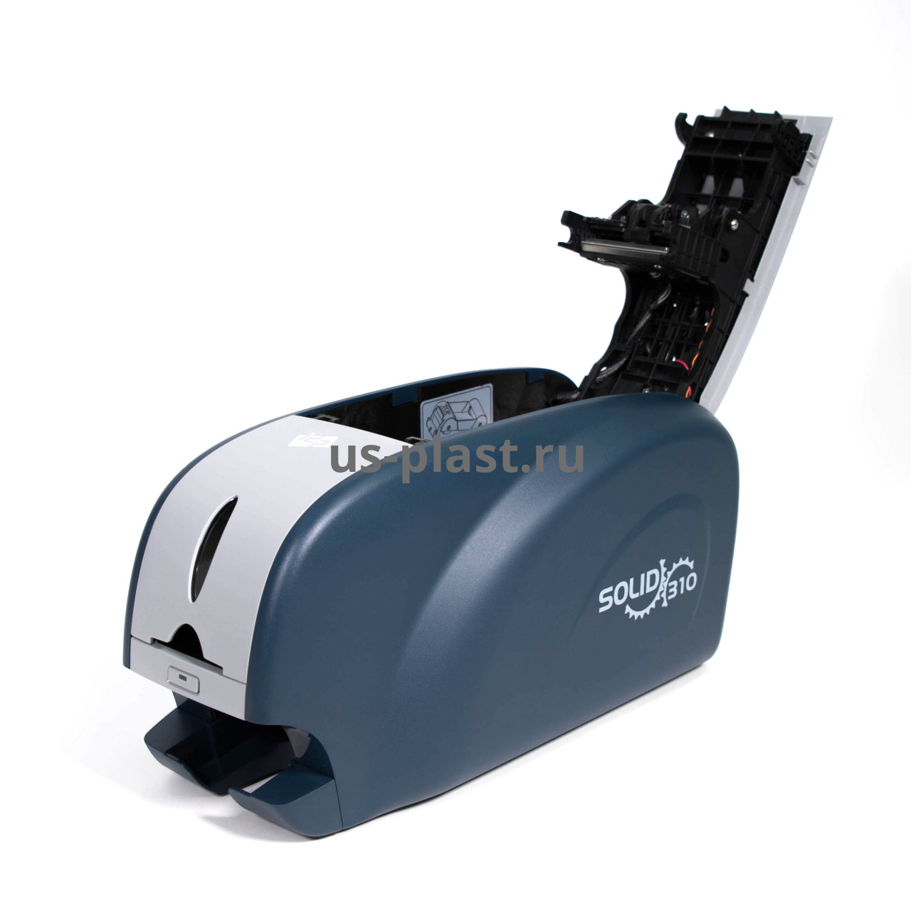 Карт-принтер ADVENT SOLID-310D-E (ASOL3D-E) двусторонней печати, USB, Ethernet. Фото N3