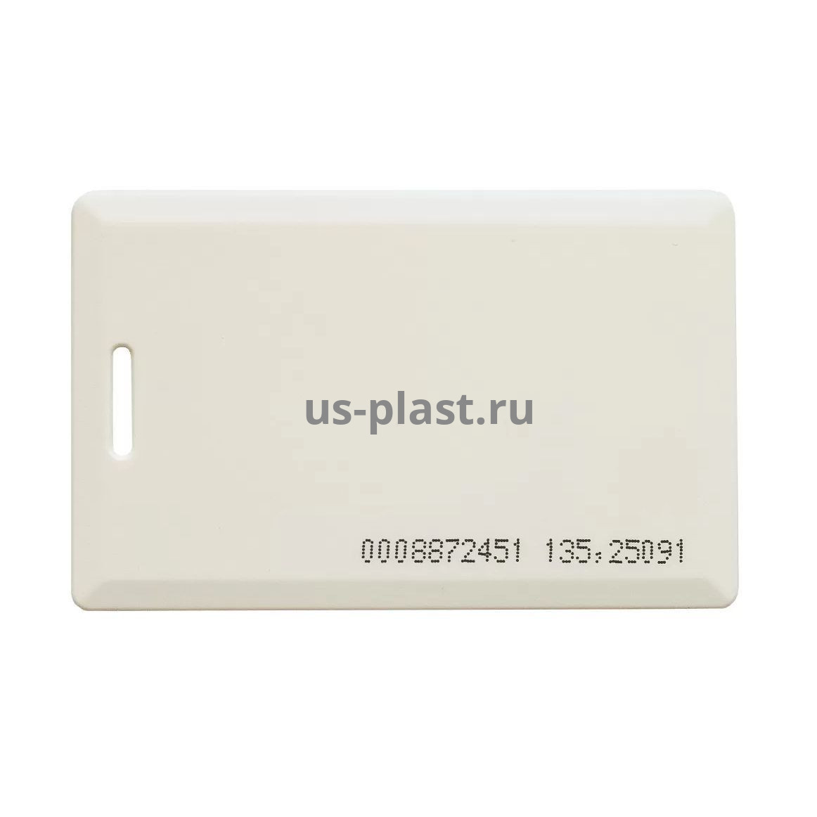 RFID карта комбинированная EM-Marine + MIFARE 1K Clamshell (толстая) с номером