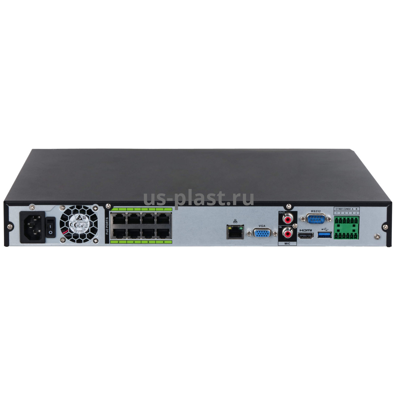 Dahua DHI-NVR5208-8P-EI, 8-канальный IP-видеорегистратор c PoE. Фото N3