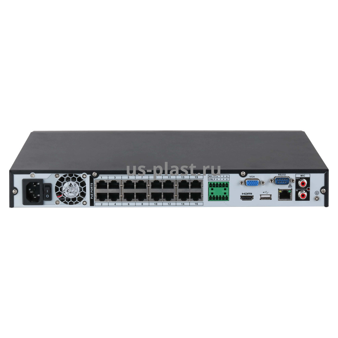 Dahua DHI-NVR4216-16P-EI, 16-канальный IP-видеорегистратор. Фото N3