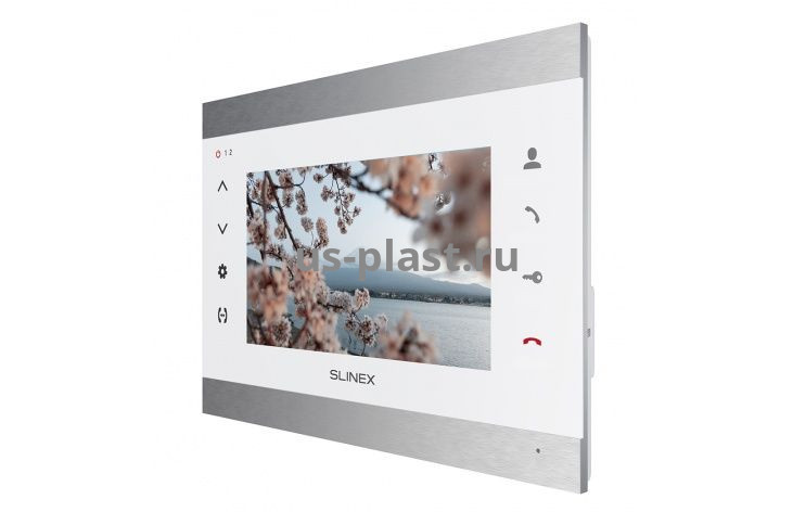 Slinex SL-07MHD (Silver+White), 7" цветной домофон. Фото N5