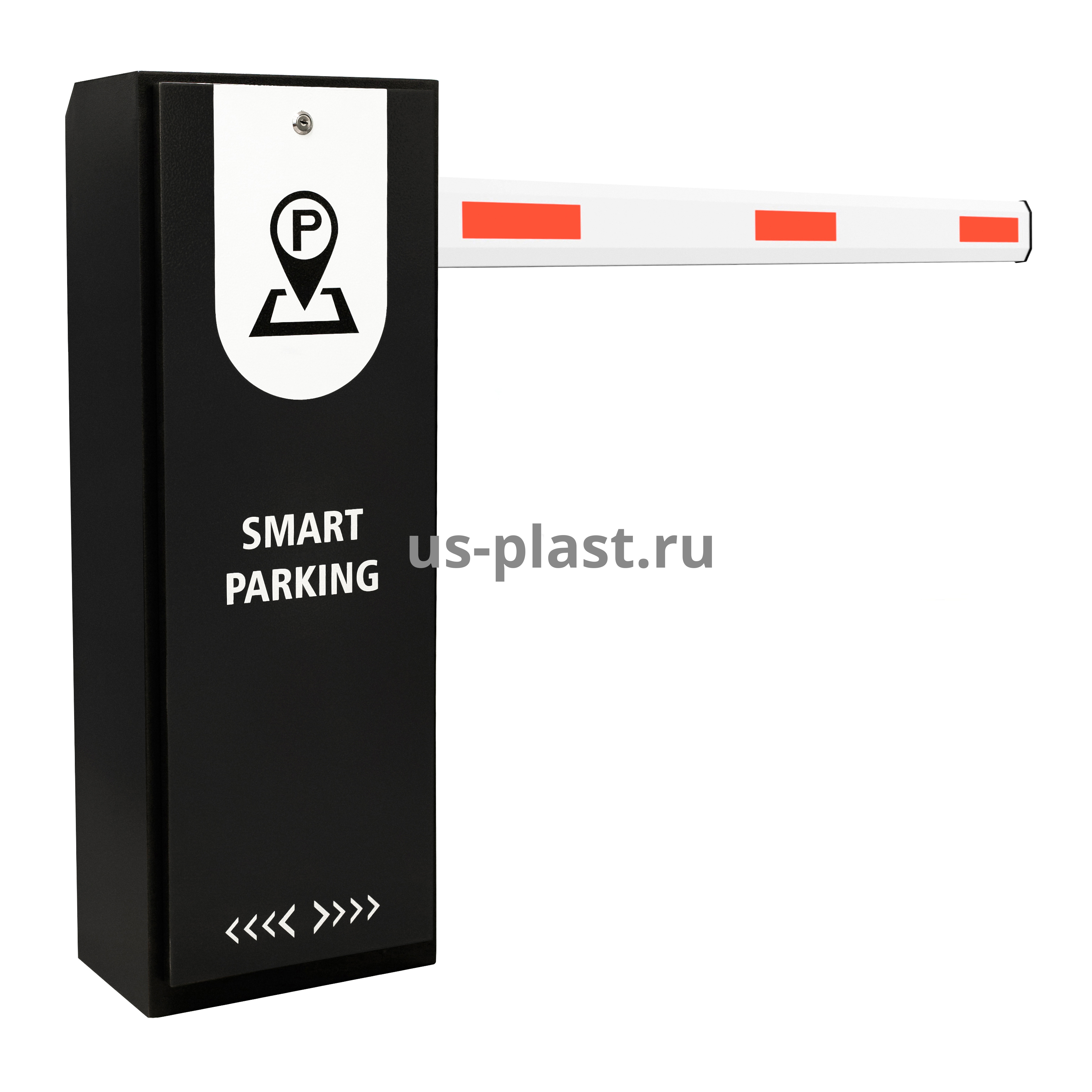 Автоматический шлагбаум BG-609 Black (4,5М) BATTERY с телескопической стрелой 4.5 м и резервным питанием