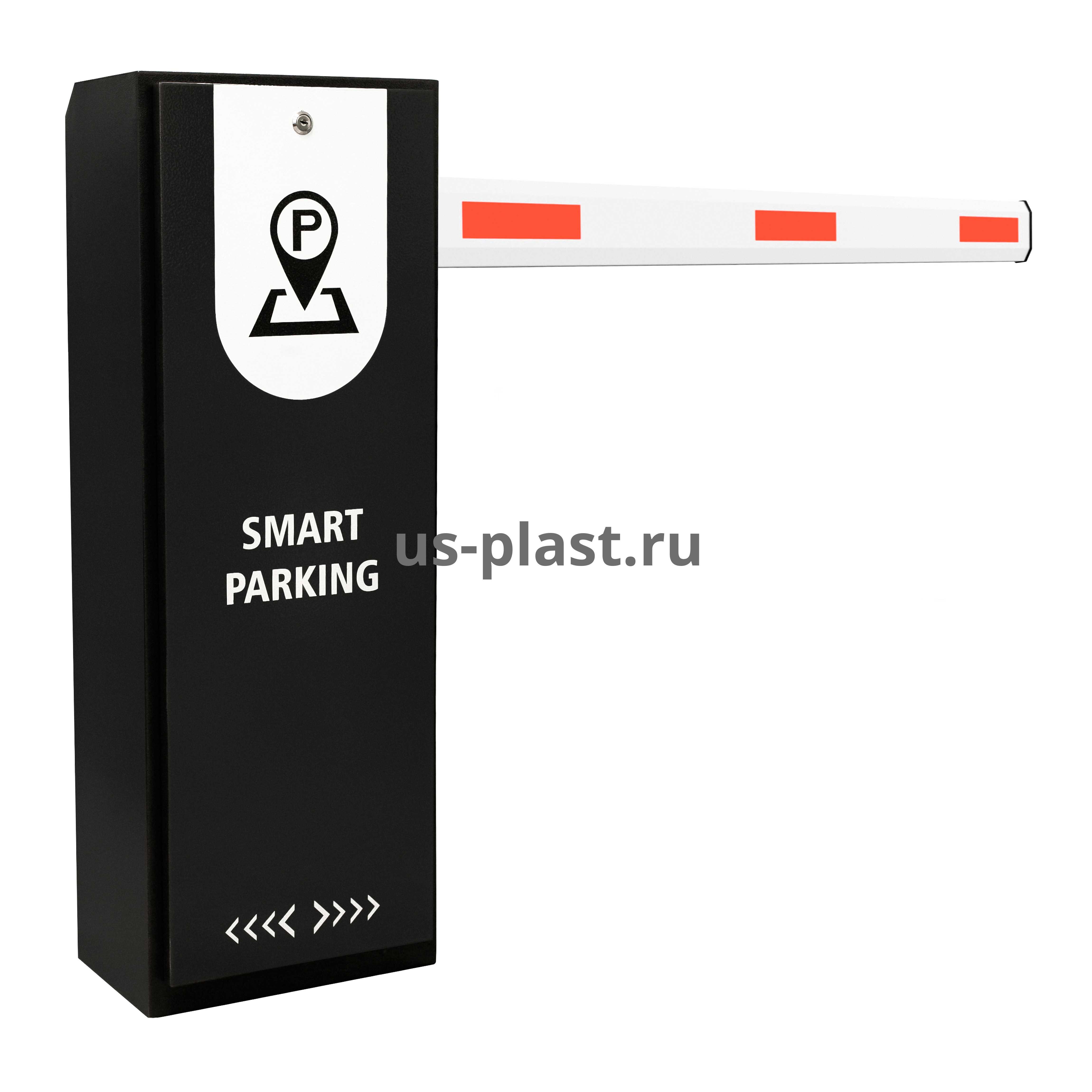 Автоматический шлагбаум BG-609 Black (4,5М) BATTERY с телескопической стрелой 4.5 м и резервным питанием