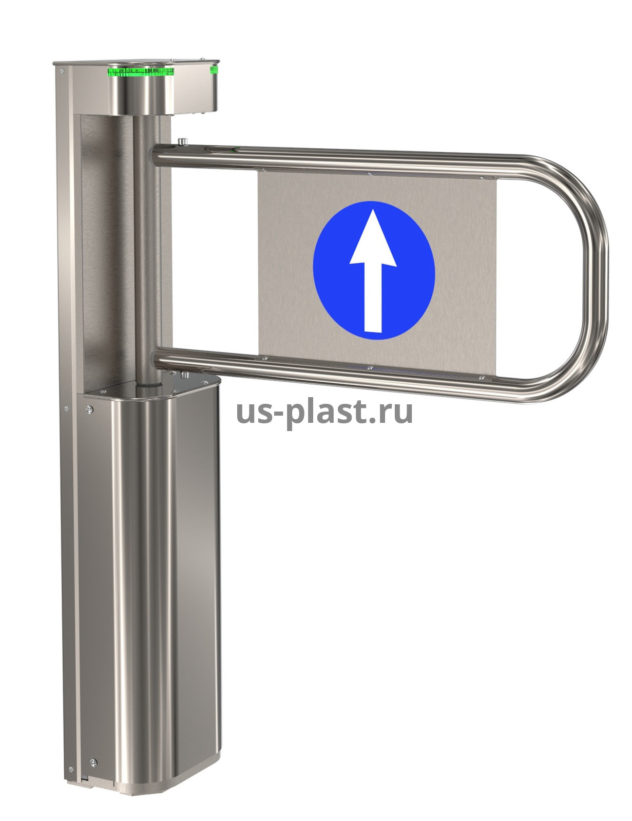 Ростов-Дон АК82М-01 НЕРЖ (0703-01) автоматическая калитка (без дуги)