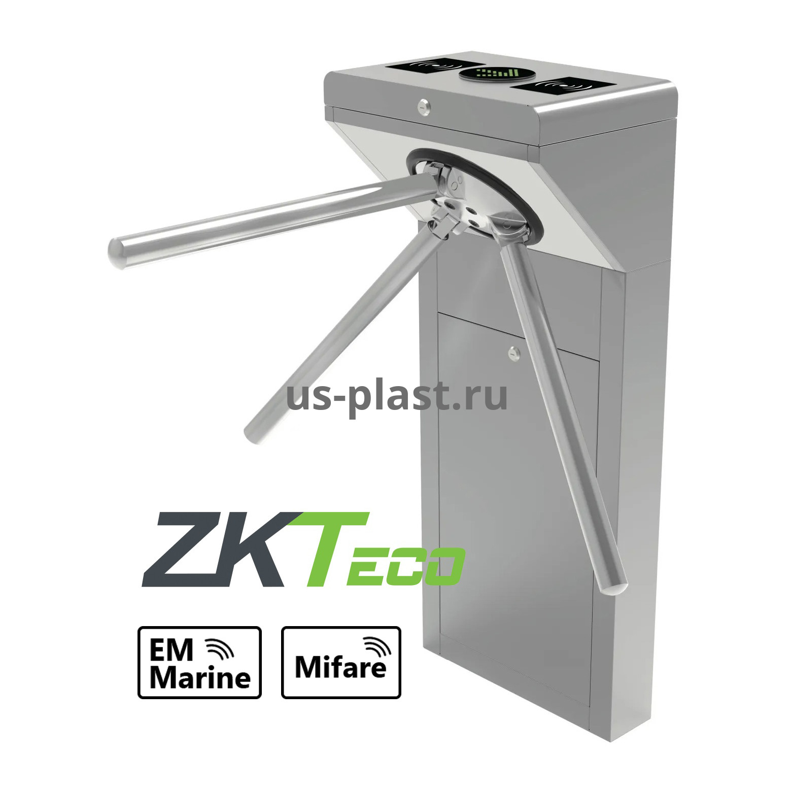 ZKTeco TS1011 Plus [EM/MF] турникет-трипод (электронная проходная) с контроллером и считывателями RFID карт