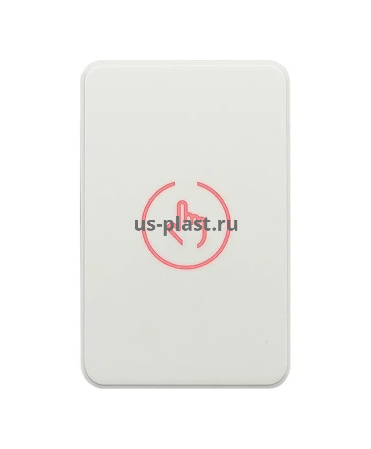 Накладная сенсорная кнопка выхода C5A (White). Фото N2