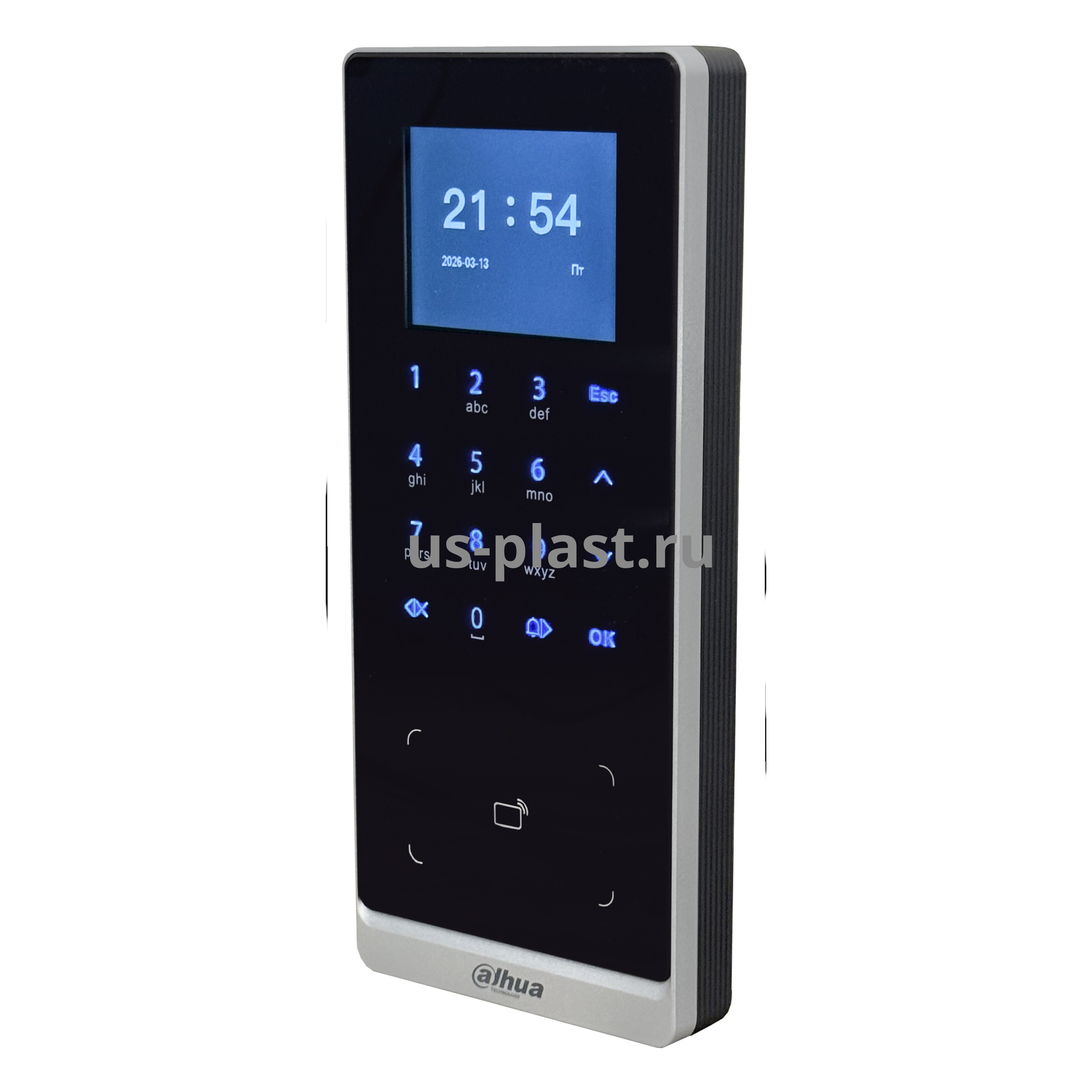 Dahua DHI-ASI2201H-W (MF) терминал доступа и учета рабочего времени по картам Mifare, влагозащищенный. Фото N2