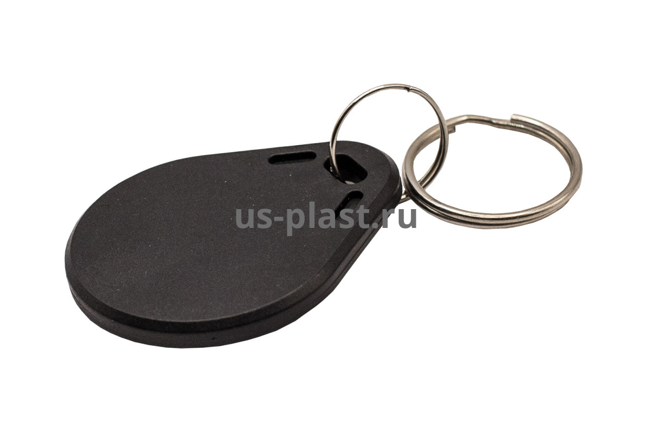 RFID брелок MIFARE 1K (KEY-MF) ЧЕРНЫЙ. Фото N3