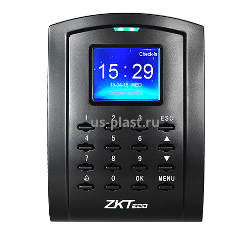 ZKTeco SC105, автономный контроллер СКУД со считывателем RFID карт. Фото N2