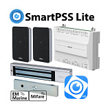 Dahua ACS-S1-TA KIT (EM/MF) комплект СКУД на дверь с учетом рабочего времени по картам