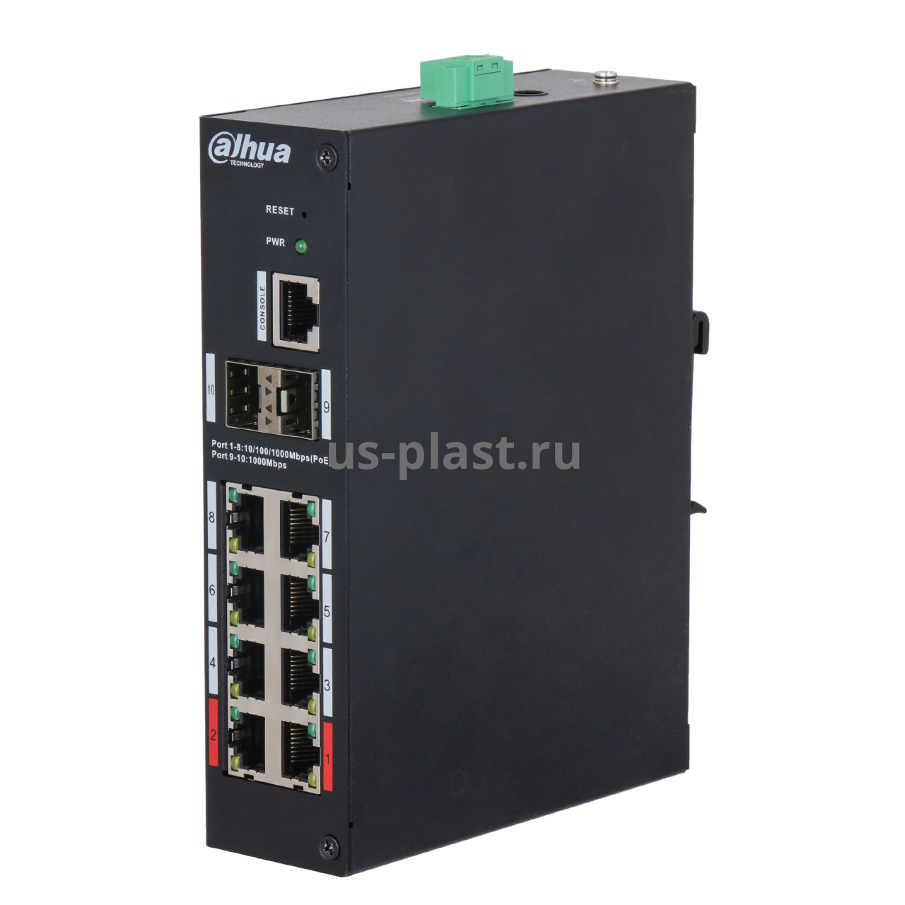 Dahua DH-HS4210-8GT-90, 10-портовый управляемый коммутатор с PoE