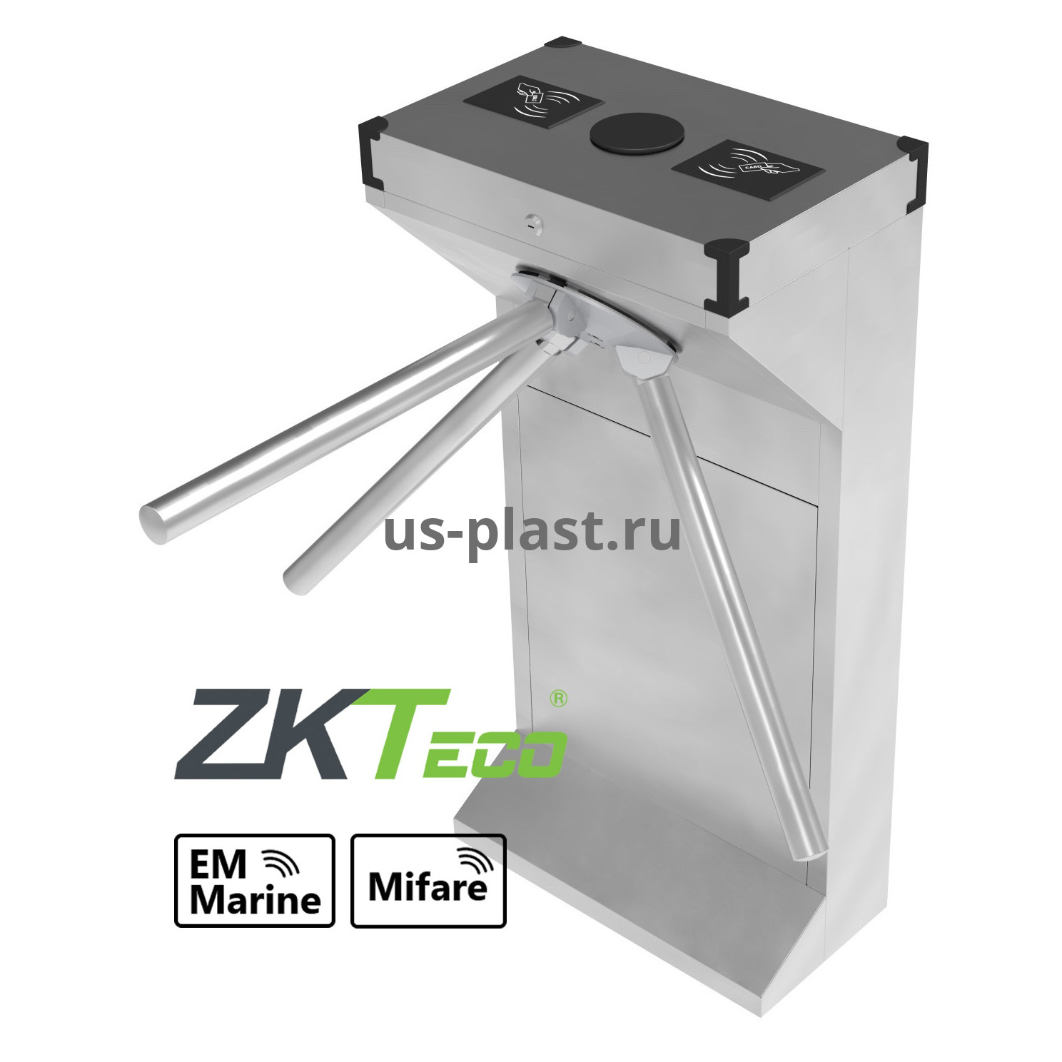 ZKTeco TS1011D [EM/MF] турникет-трипод (электронная проходная) с контроллером и считывателями RFID карт