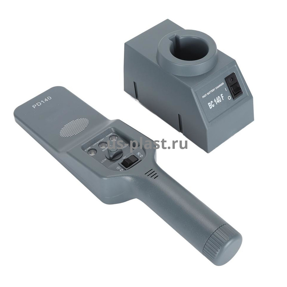 Ручной металлодетектор FORTEK PD-140 (9V Ni-MH) с базовой станцией бесконтактной зарядки. Фото N2