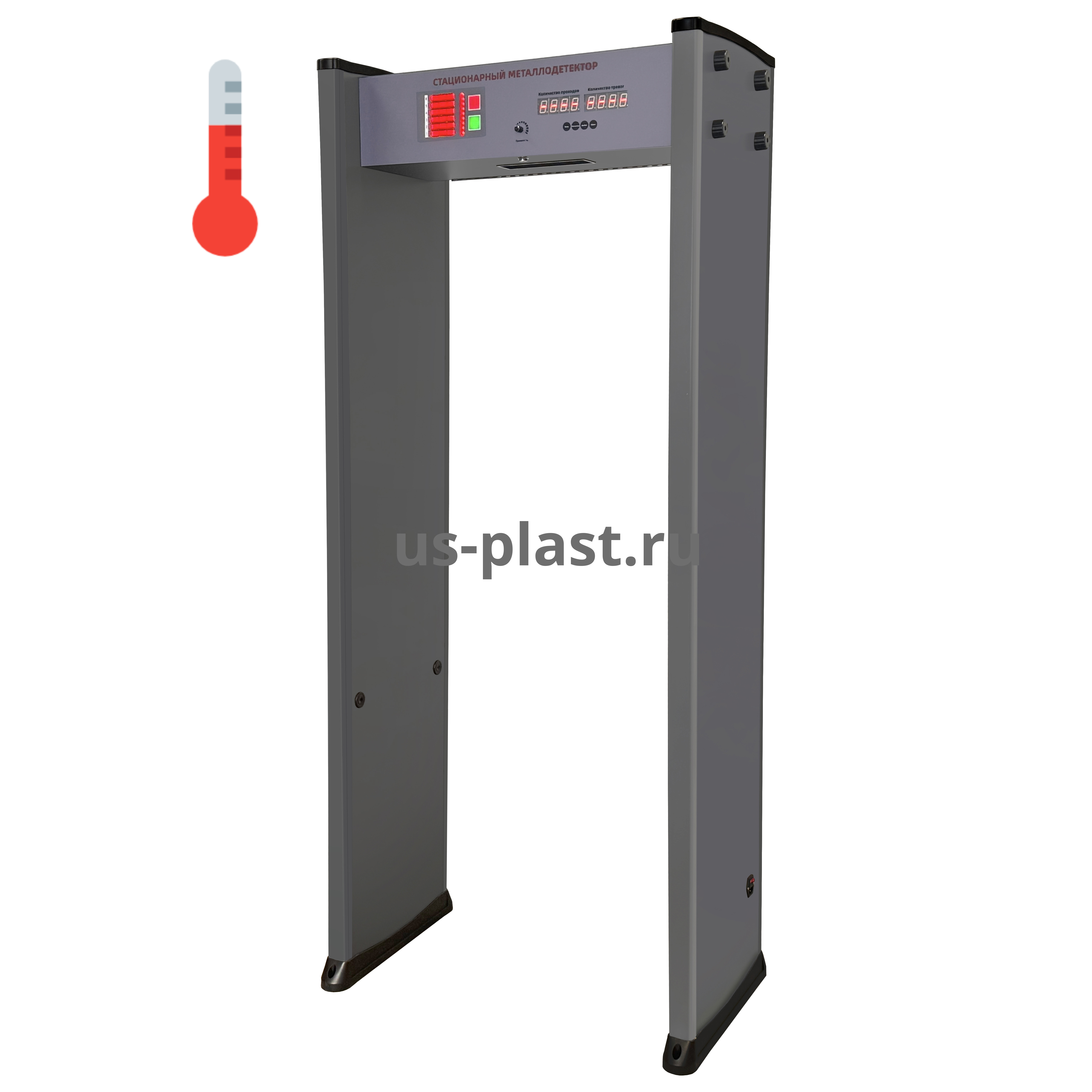 Арочный металлодетектор FORTEK JT-100T (800 мм) с измерением температуры тела