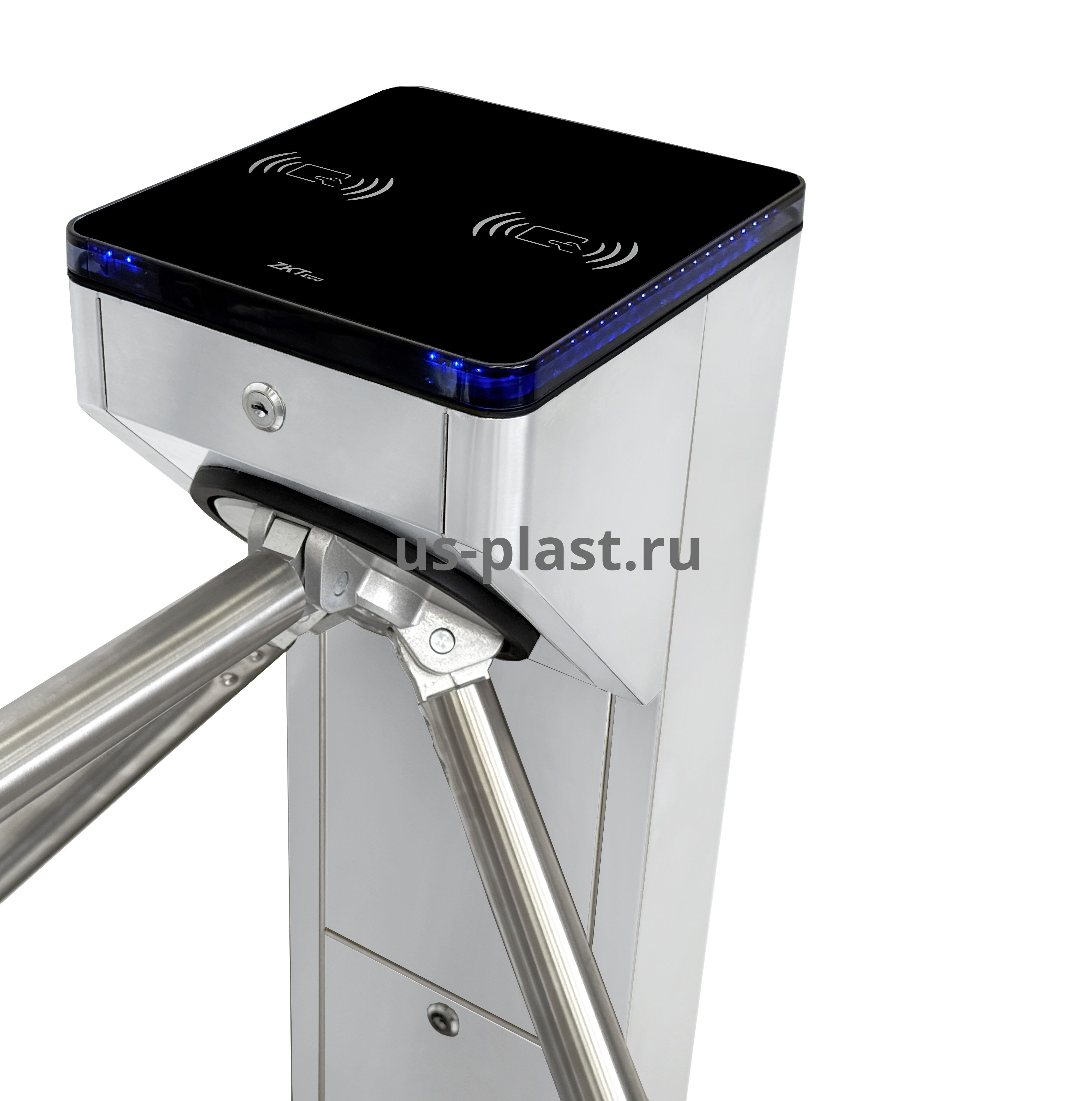 ZKTeco mTS1011 WP [EM/MF] турникет-трипод (электронная проходная) с контроллером и считывателями RFID карт. Фото N7