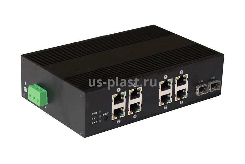 OSNOVO SW-60802/IC, неуправляемый PoE-коммутатор