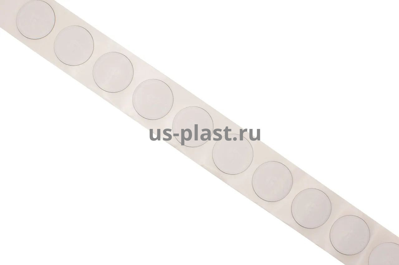 NFC RFID метка NTAG215 (Anti-Metal Paper TAG) самоклеящаяся бумажная этикетка. Фото N2