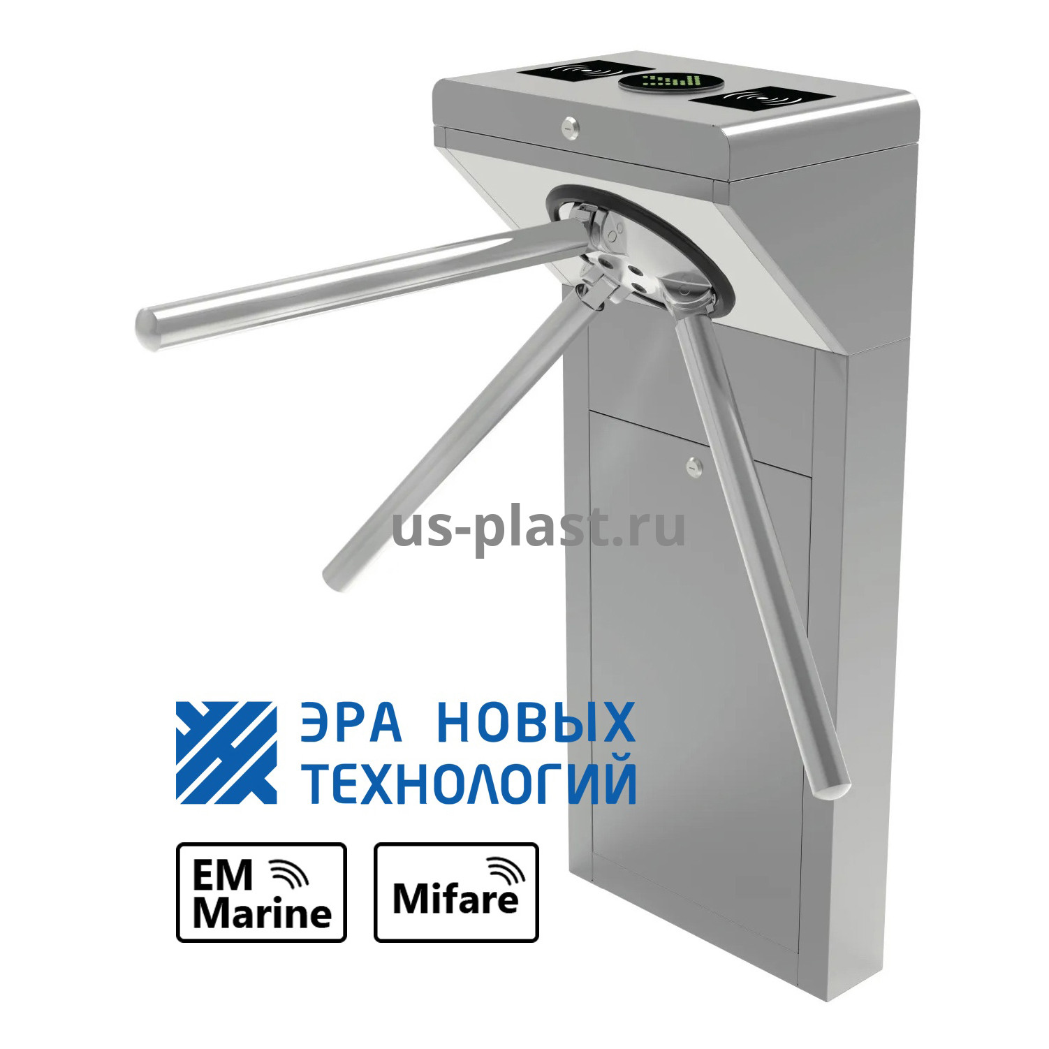 ZKTeco TS1011 Plus [ЭРА, EM/MF] турникет-трипод (электронная проходная) с контроллером и считывателями RFID карт