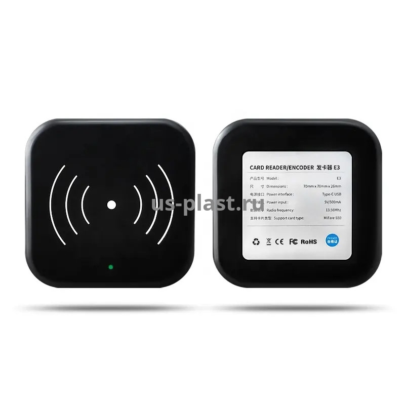TTLock E3 Encoder (MF) настольный считыватель-кодировщик карт доступа Mifare (13.56 МГц). Фото N5