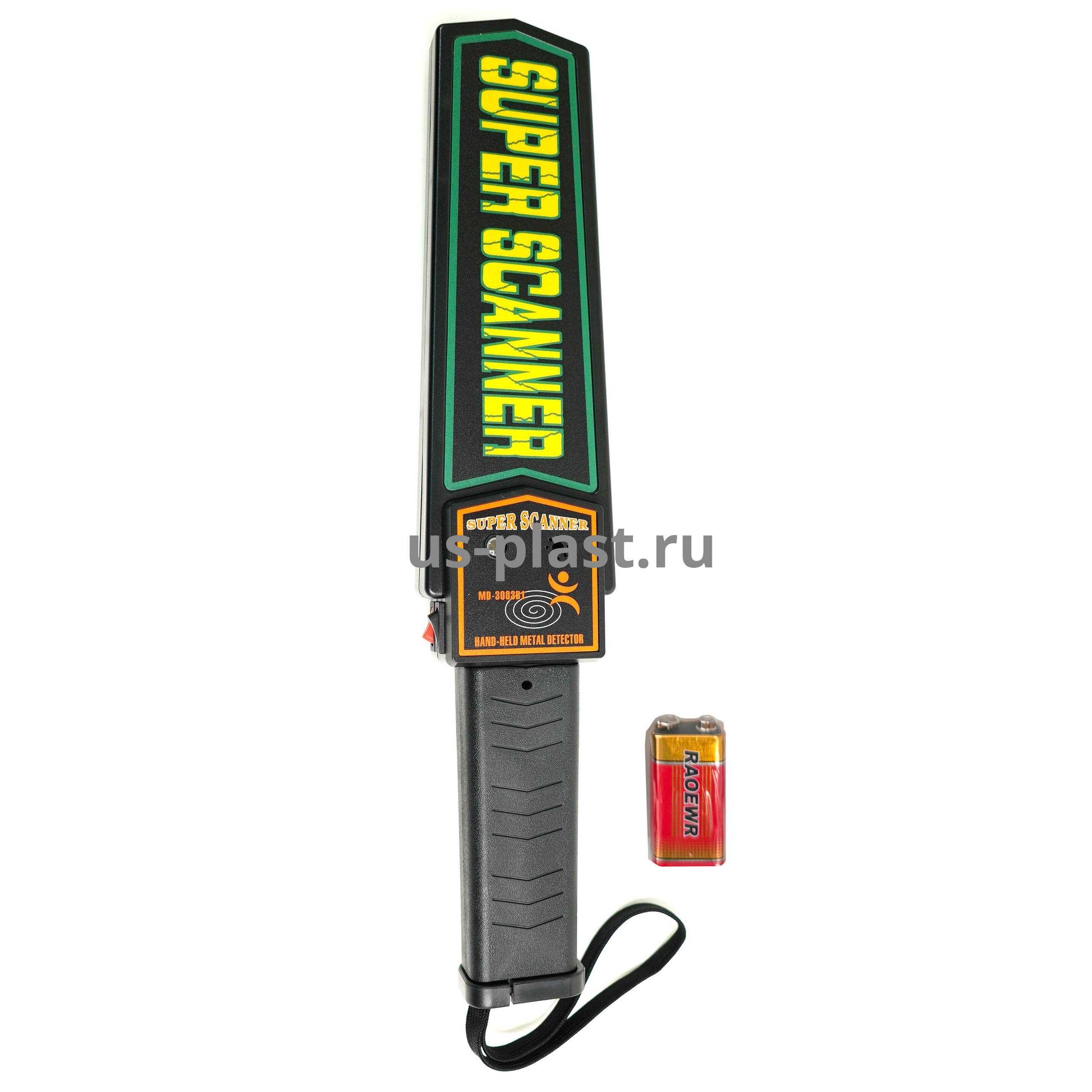 Ручной металлодетектор FORTEK Super Scanner MD-3003B1 (9V Крона)
