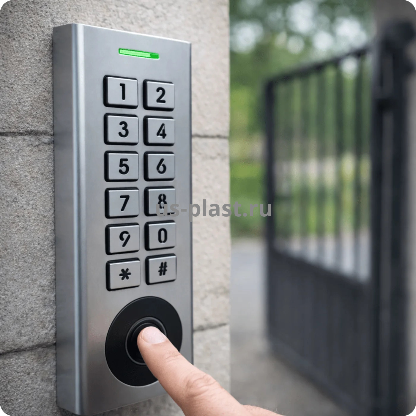 TTLock SF12 (Wi-Fi) биометрический контроллер доступа по отпечатку пальца, карте Mifare и паролю. Фото N8