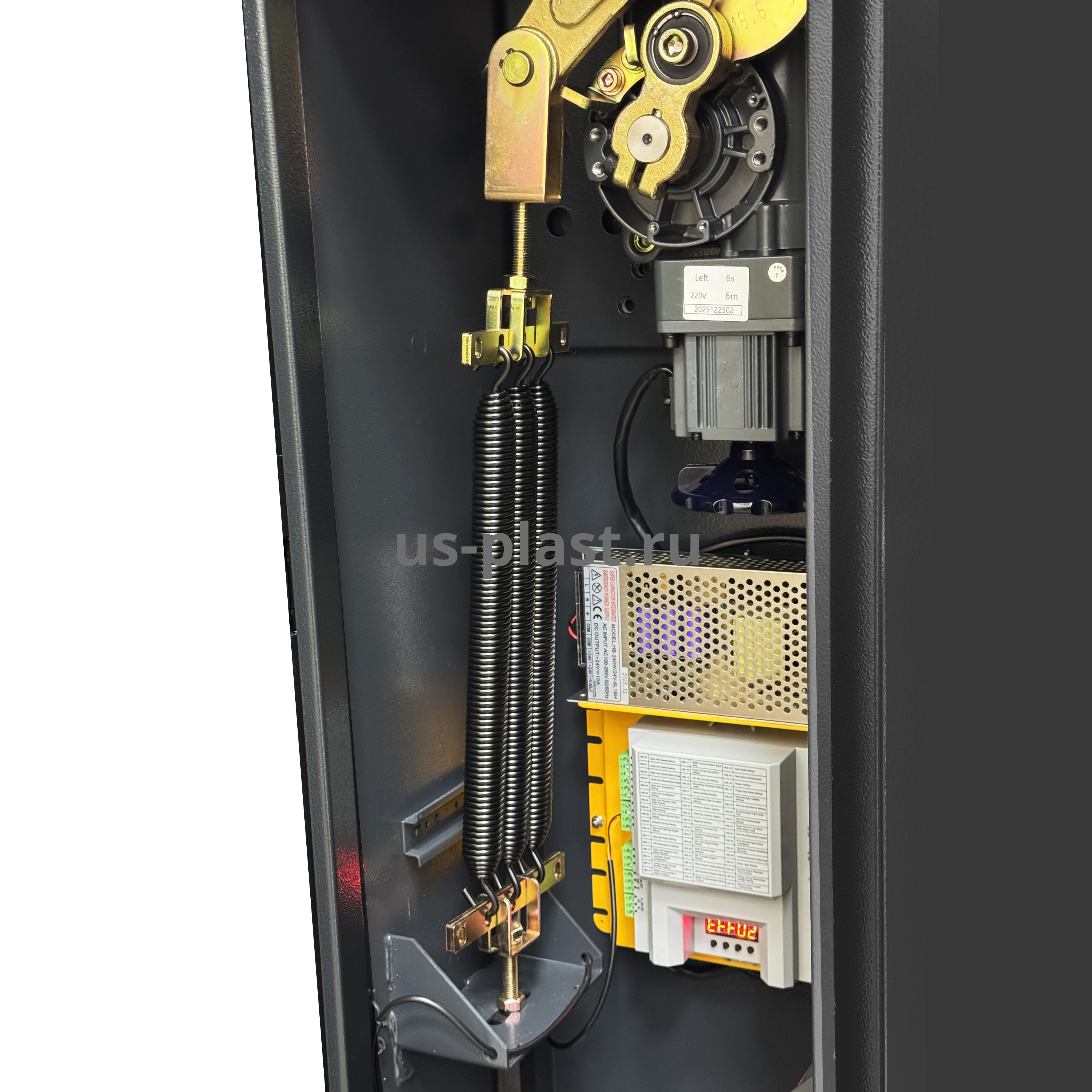 Автоматический шлагбаум FORTEK DZ-2211Z (6M) BATTERY с телескопической стрелой 6 м и резервным питанием. Фото N10