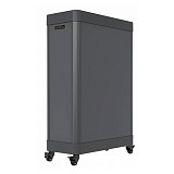 Тумба досмотровая БЛОКПОСТ (темно-серый) с колесами