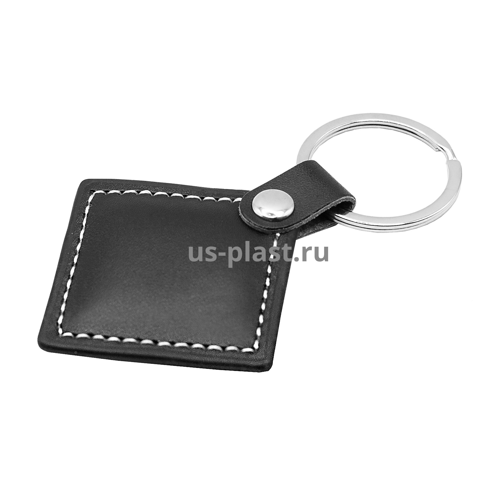 Комбинированный кожаный RFID брелок EM-Marine+Mifare 1K "STANDART" ЧЕРНЫЙ. Фото N2