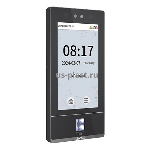 ZKTeco SenseFace 7A [EM] [Wi-Fi] биометрический терминал распознавания лиц и отпечатков пальцев. Фото N2