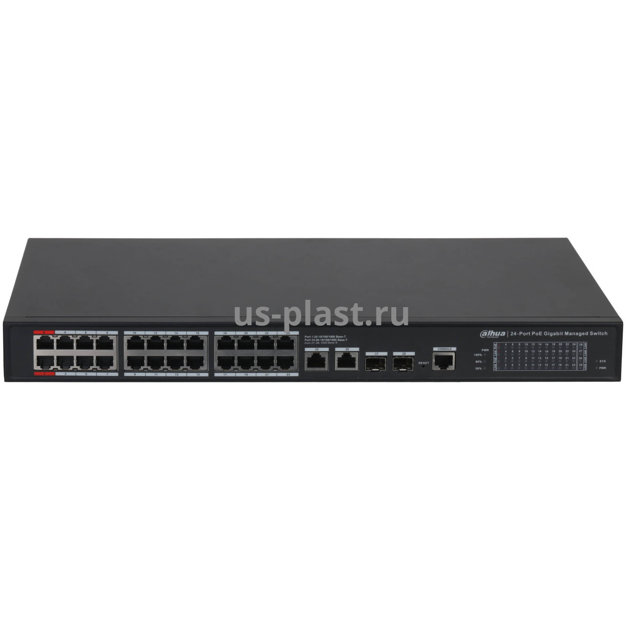 Dahua DH-S4228-24GT-240, управляемый коммутатор с PoE. Фото N2