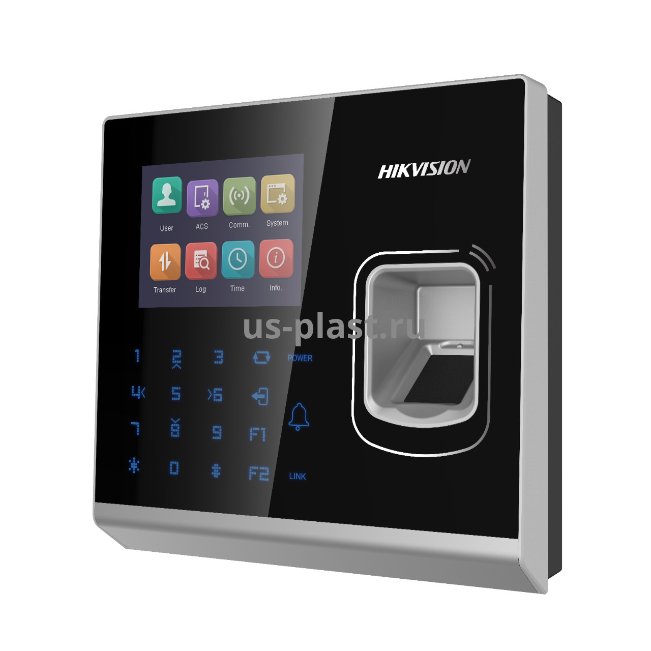 Hikvision DS-K1T201AMF автономный терминал доступа со считывателем отпечатков пальцев и карт MIFARE. Фото N2