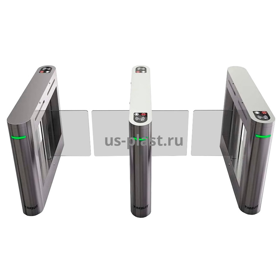 Распашной турникет Karsun JS-XBZ002D (800 мм) центральный модуль. Фото N4