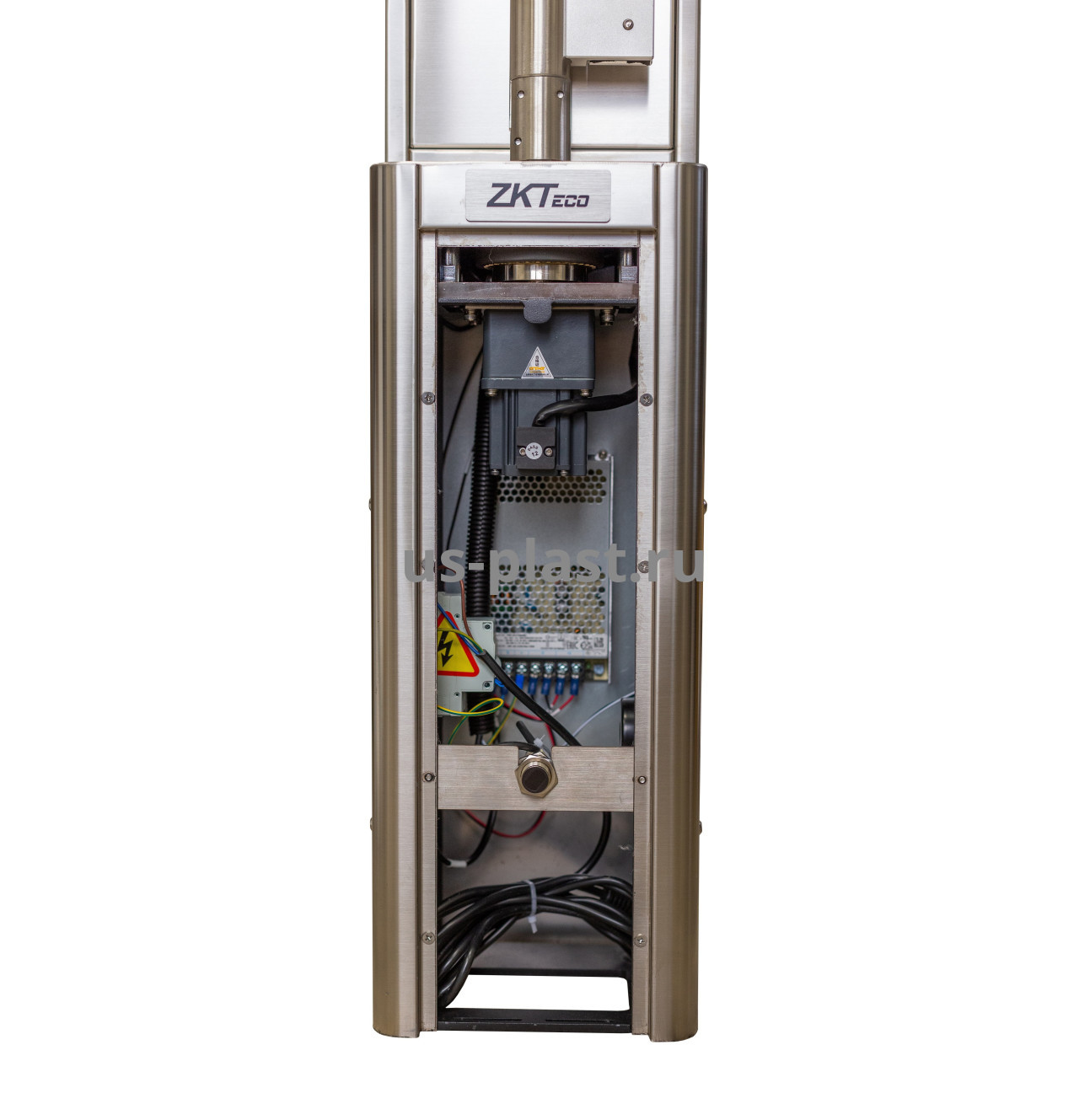 ZKTeco SBT2011S 1000mm [EM/MF] (НЕРЖ) распашной турникет (электронная проходная) с контроллером и считывателями RFID карт. Фото N5