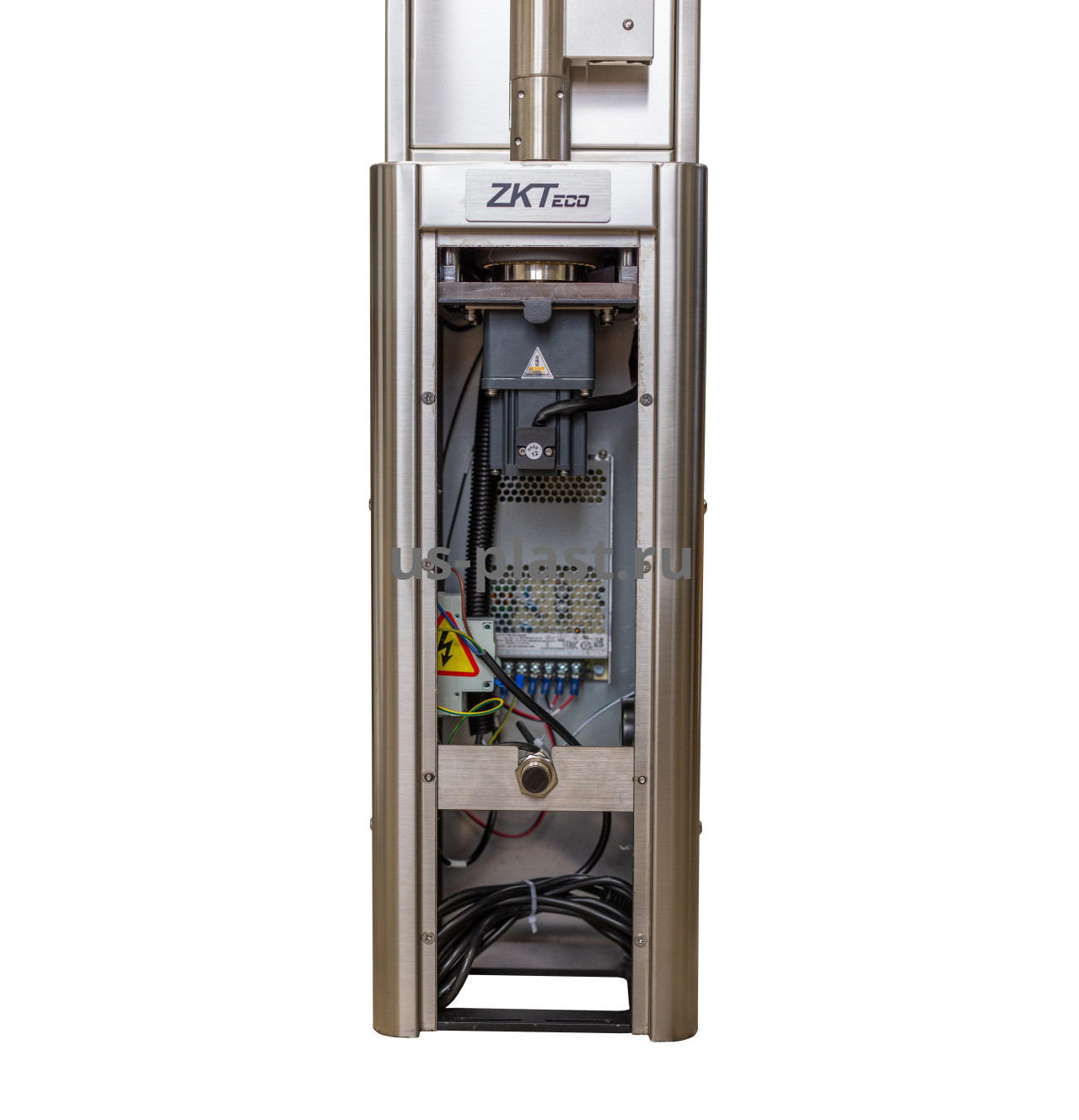 ZKTeco SBT2011S 1000mm [EM/MF] (НЕРЖ) распашной турникет (электронная проходная) с контроллером и считывателями RFID карт. Фото N5