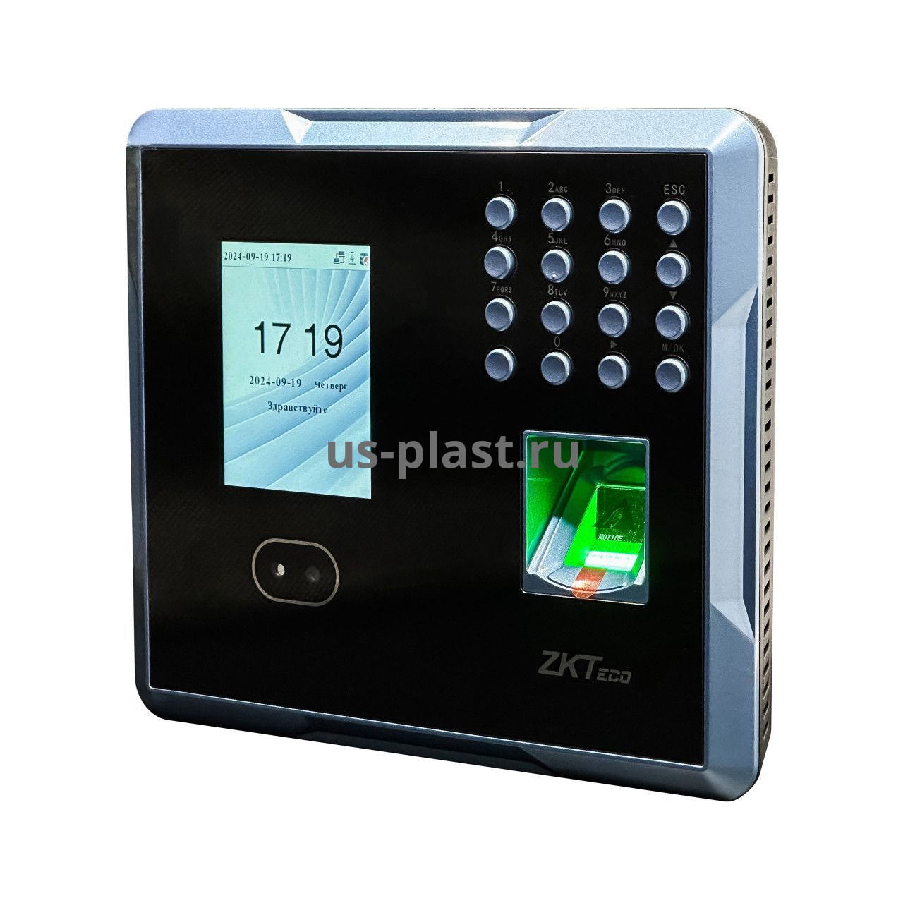 ZKTeco MB160 Plus [EM] BATTERY, ADMS, биометрический терминал с распознаванием лиц и отпечатков пальцев