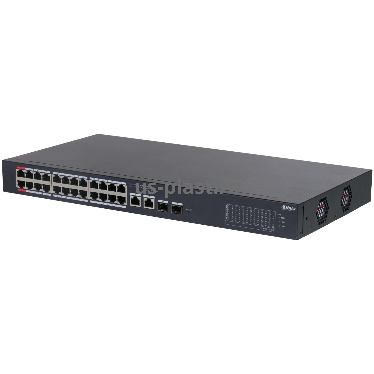 Dahua DH-CS4226-24ET-375, 24-портовый PoE коммутатор