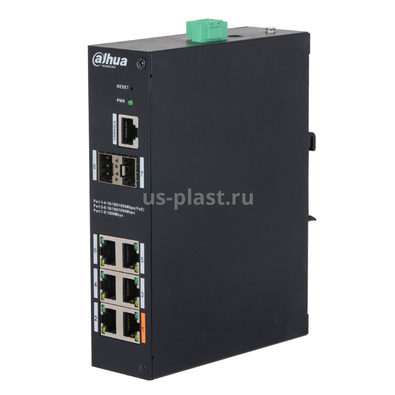 Dahua DH-HS4208-4GT-60, 8-портовый управляемый коммутатор с PoE