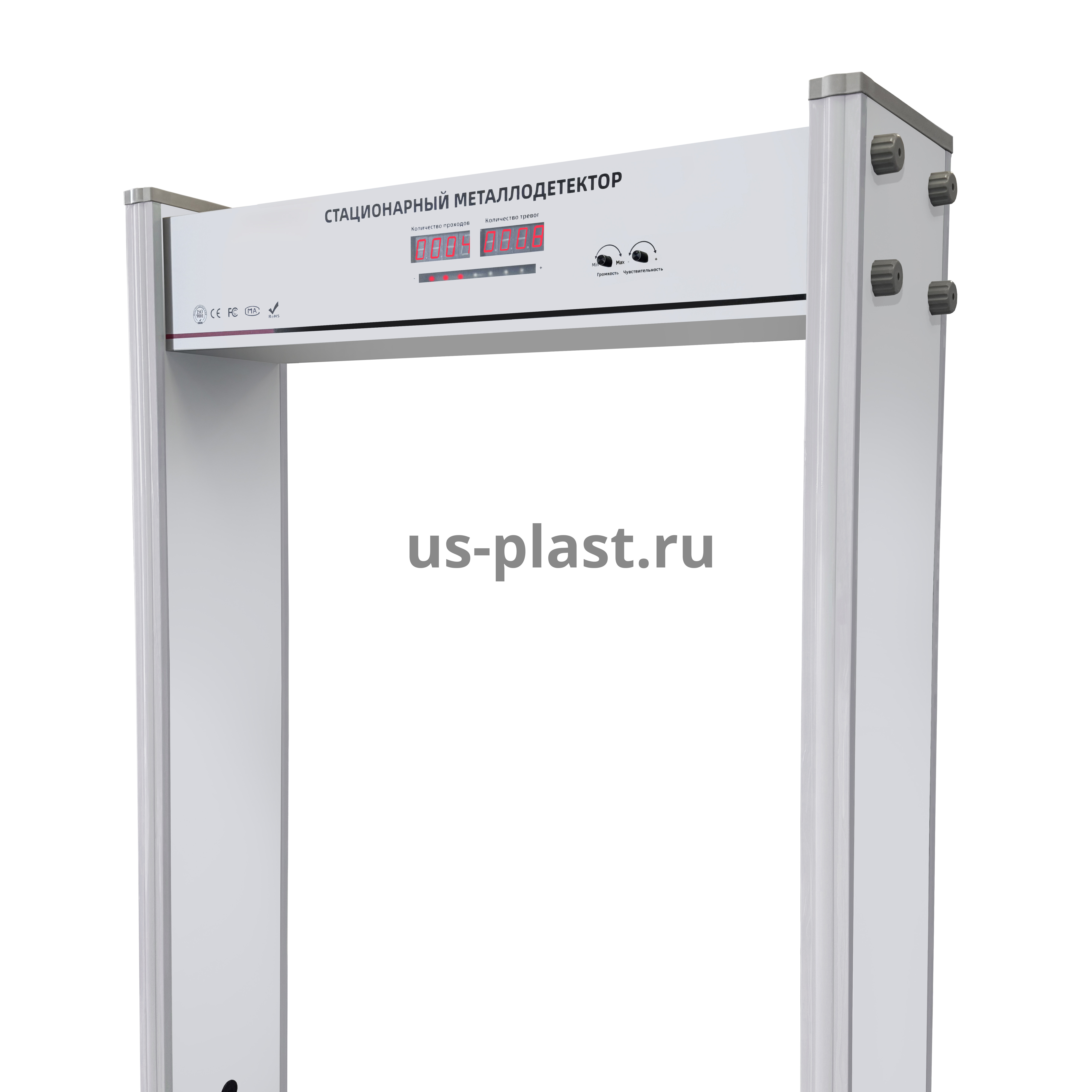 Арочный стационарный металлодетектор JT-1000 (1000 мм) 1 зона детекции. Фото N6