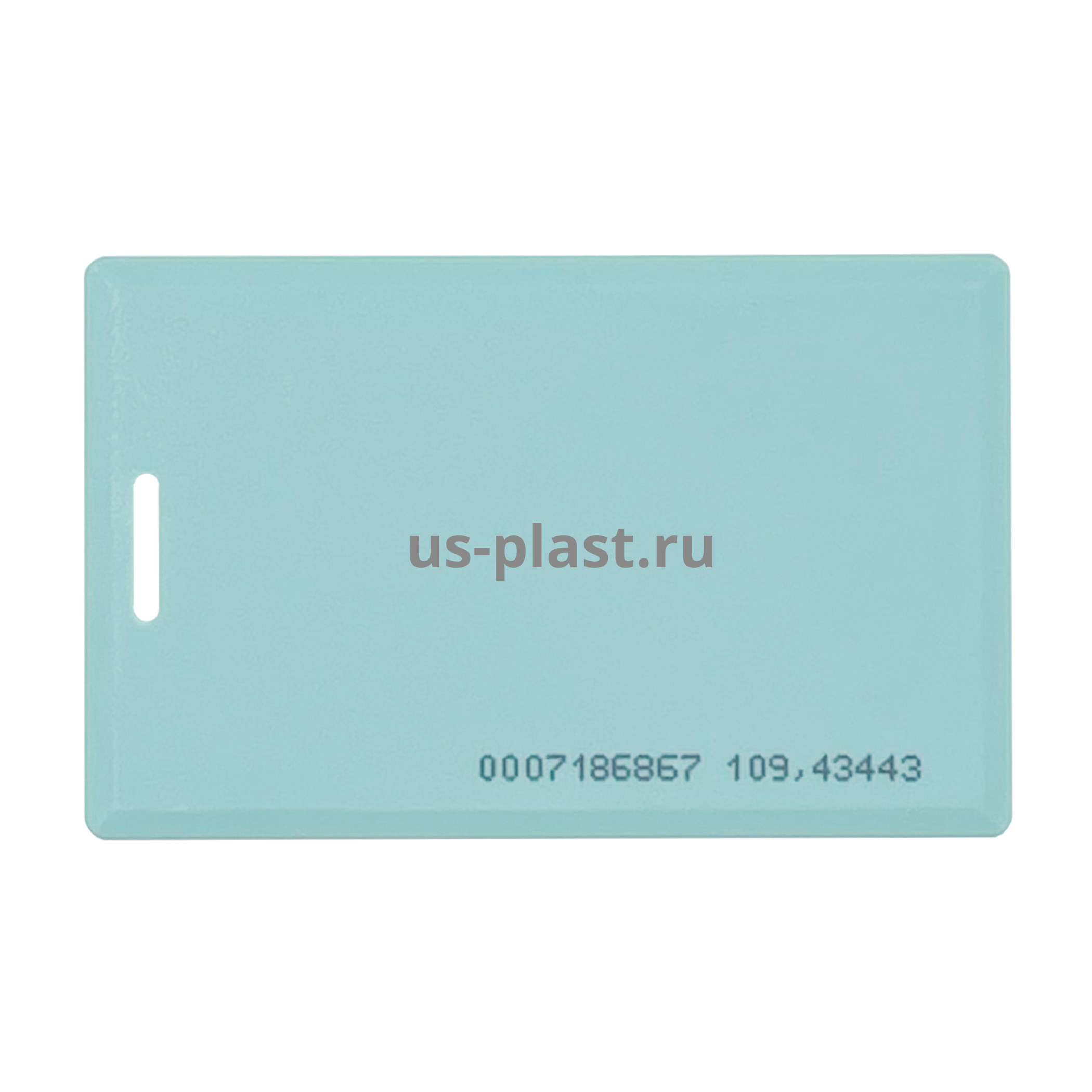 RFID карта EM-Marine Clamshell ТИФФАНИ (толстая) с номером в Санкт-Петербурге