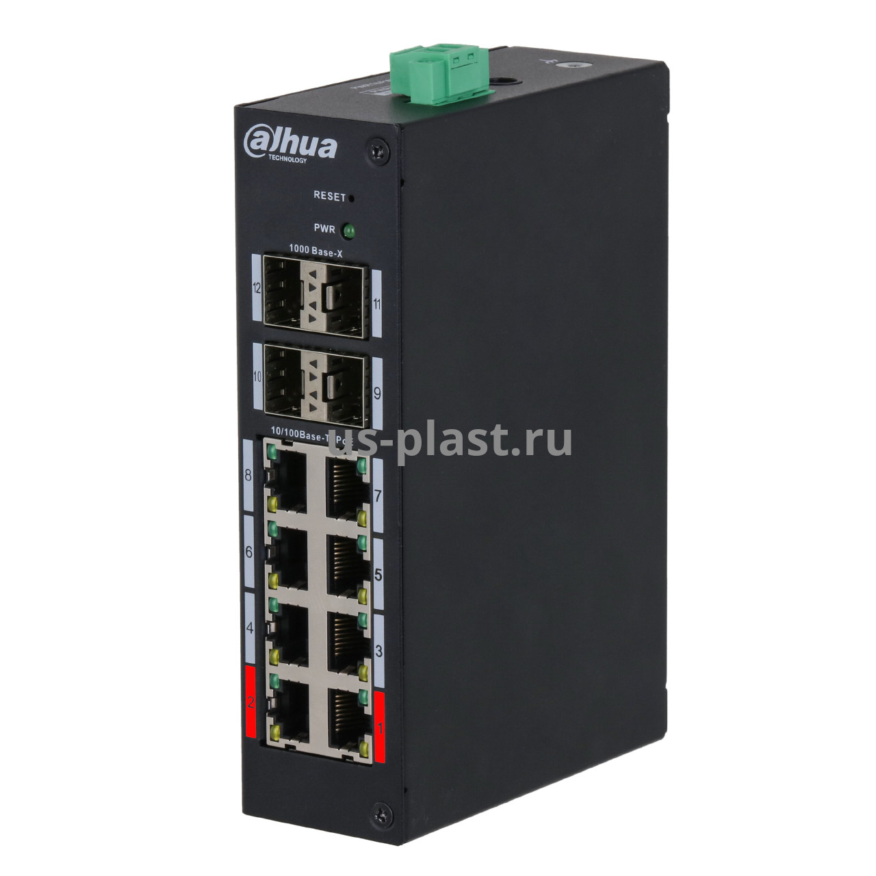 Dahua DH-HS4412-8ET-96, 12-портовый управляемый коммутатор с PoE