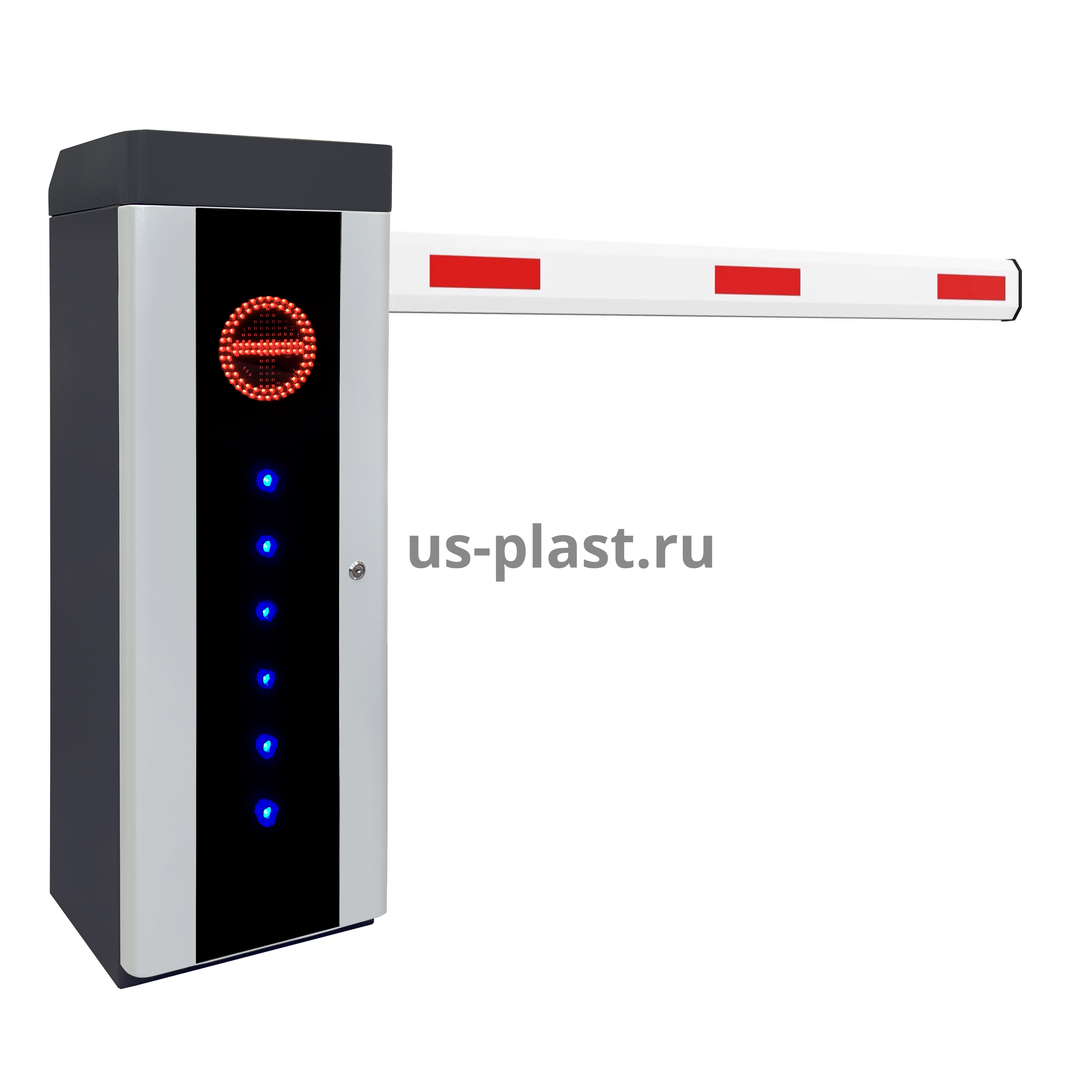 Wonsun DZ-2411B (6M) BATTERY автоматический шлагбаум с телескопической стрелой 6 м и батареей резервного питания