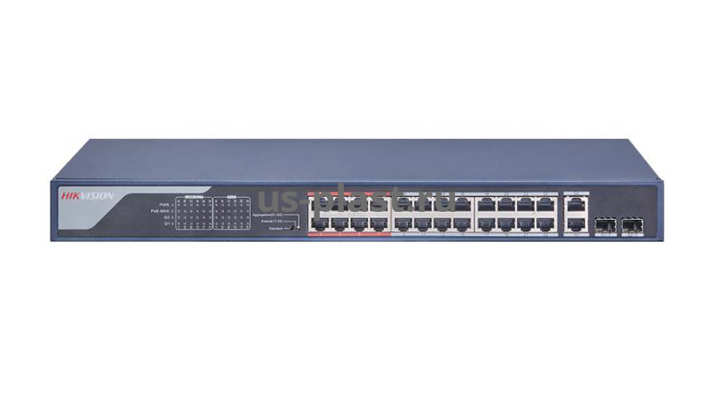 Hikvision DS-3E0326P-E (B) неуправляемый PoE-коммутатор