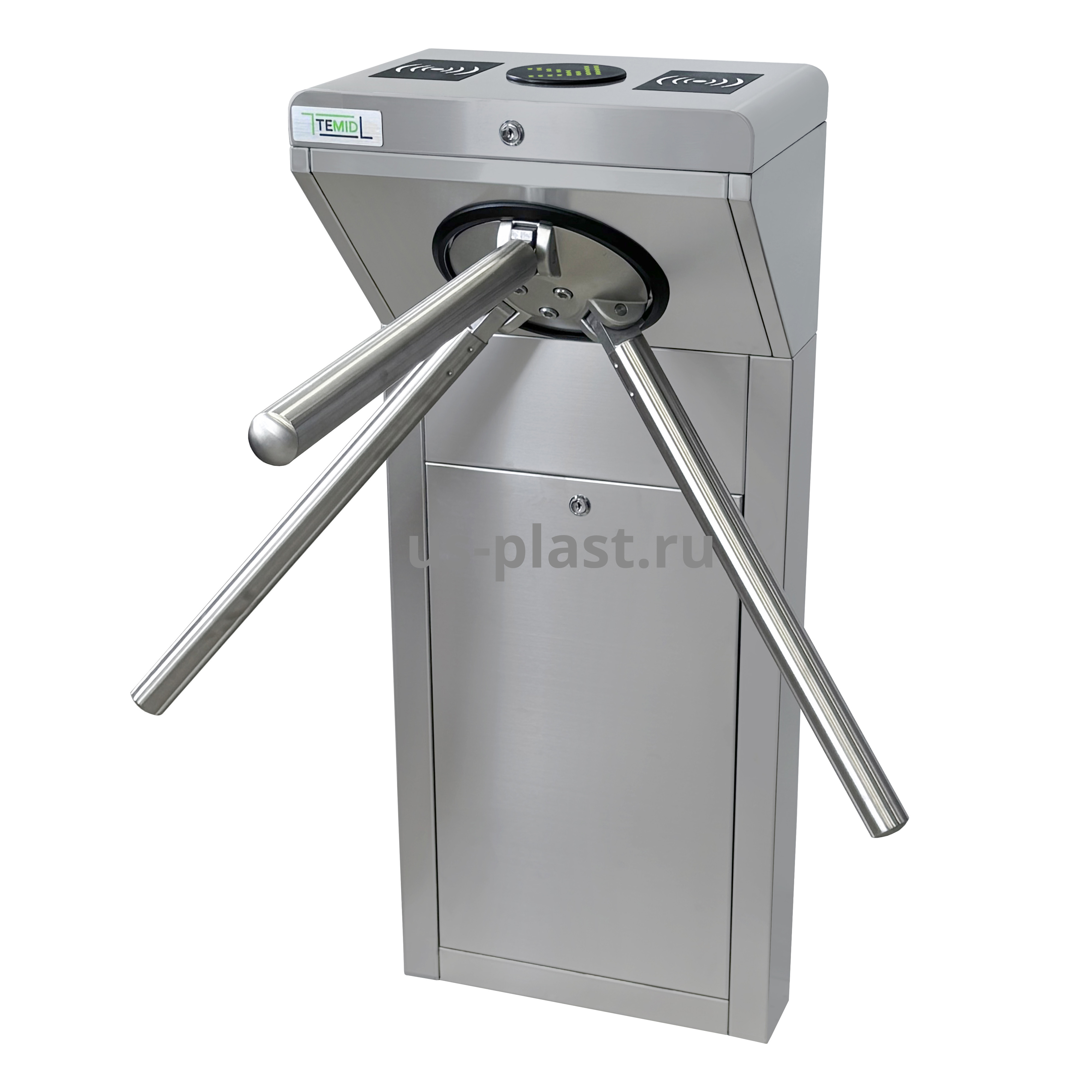 ZKTeco TS1011 Plus [EM/MF] турникет-трипод (электронная проходная) с контроллером и считывателями RFID карт. Фото N2
