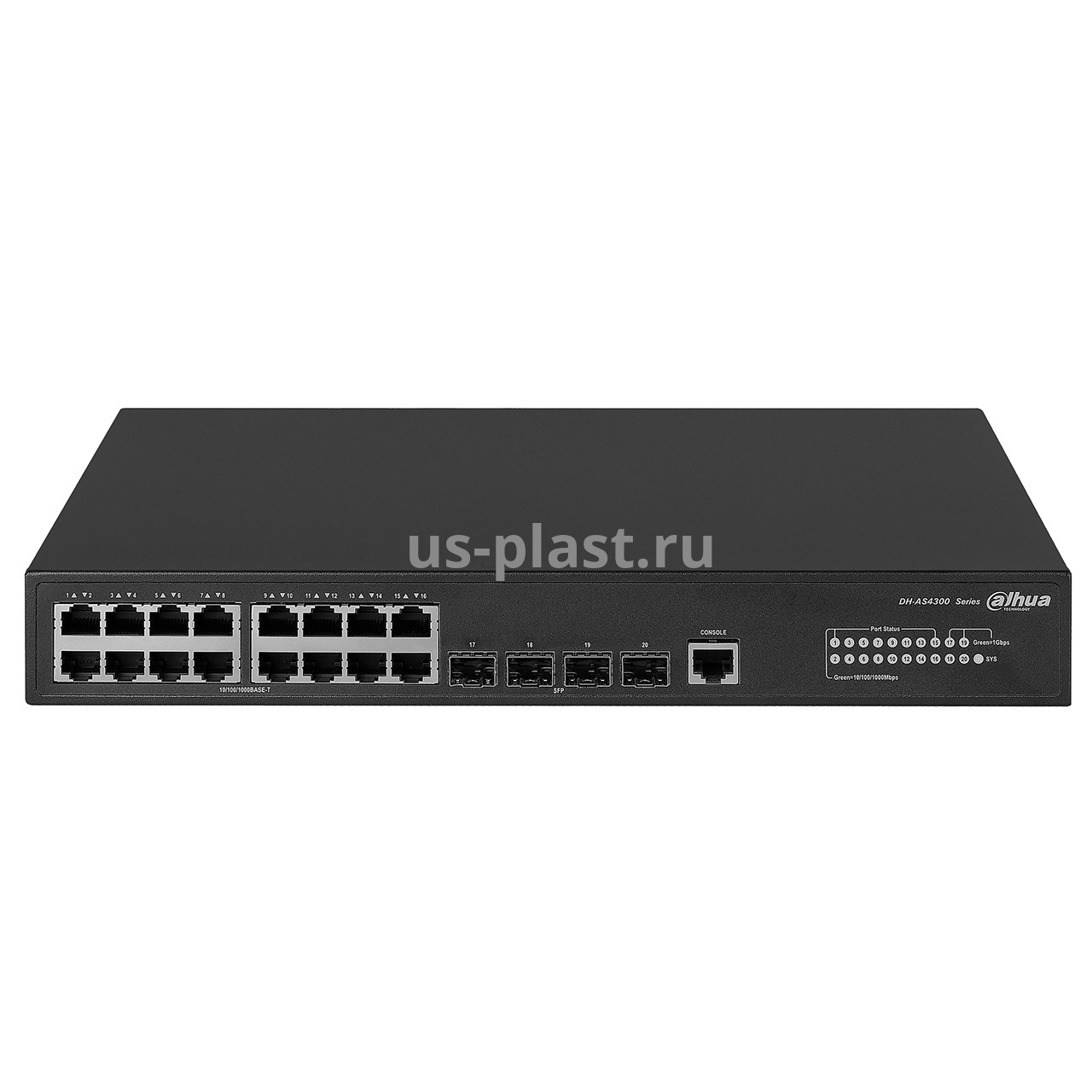 Dahua DH-AS4300-16GT4GF, 16-портовый управляемый коммутатор без PoE. Фото N3 в Санкт-Петербурге
