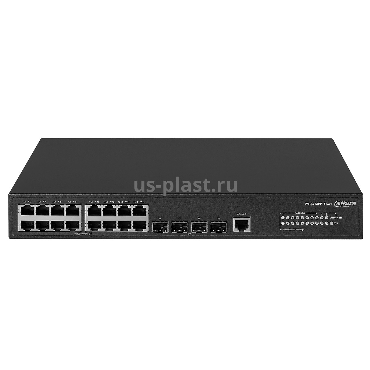 Dahua DH-AS4300-16GT4GF, 16-портовый управляемый коммутатор без PoE. Фото N3