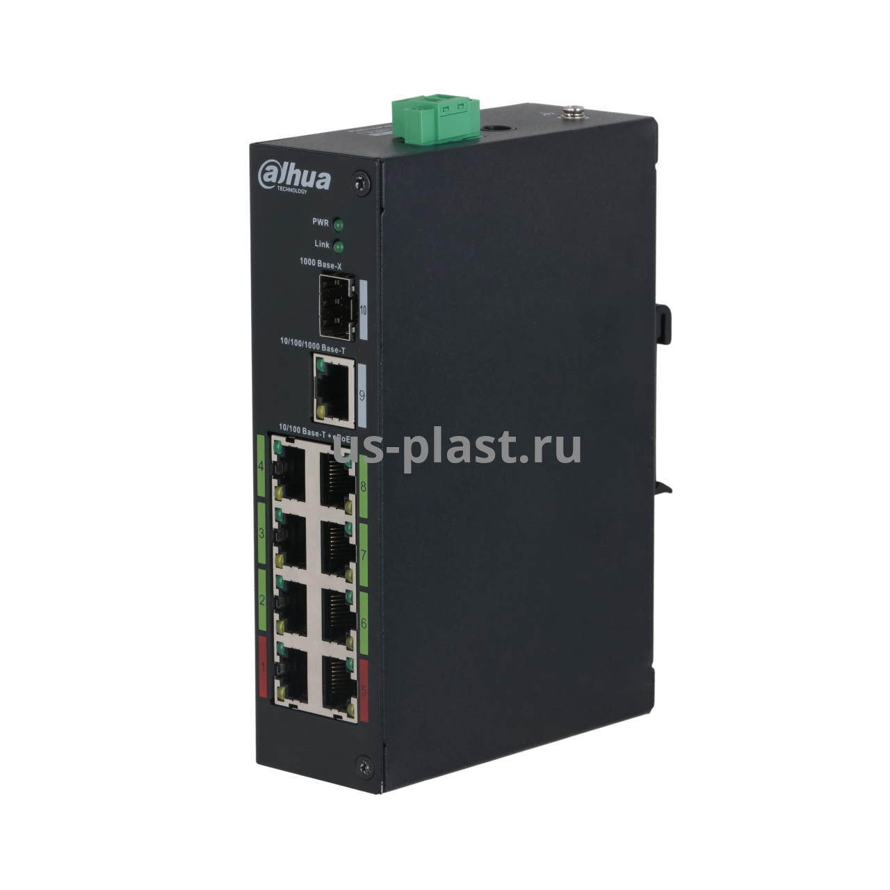 Dahua DH-LR2110-8ET-120, 8-портовый неуправляемый коммутатор с PoE