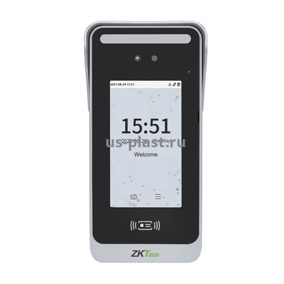 ZKTeco SpeedFace M4 [EM] [Wi-Fi] PoE, уличный терминал распознавания лиц и ладони. Фото N2