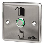 Smartec ST-EX110L, врезная металлическая металлическая кнопка выхода с подсветкой
