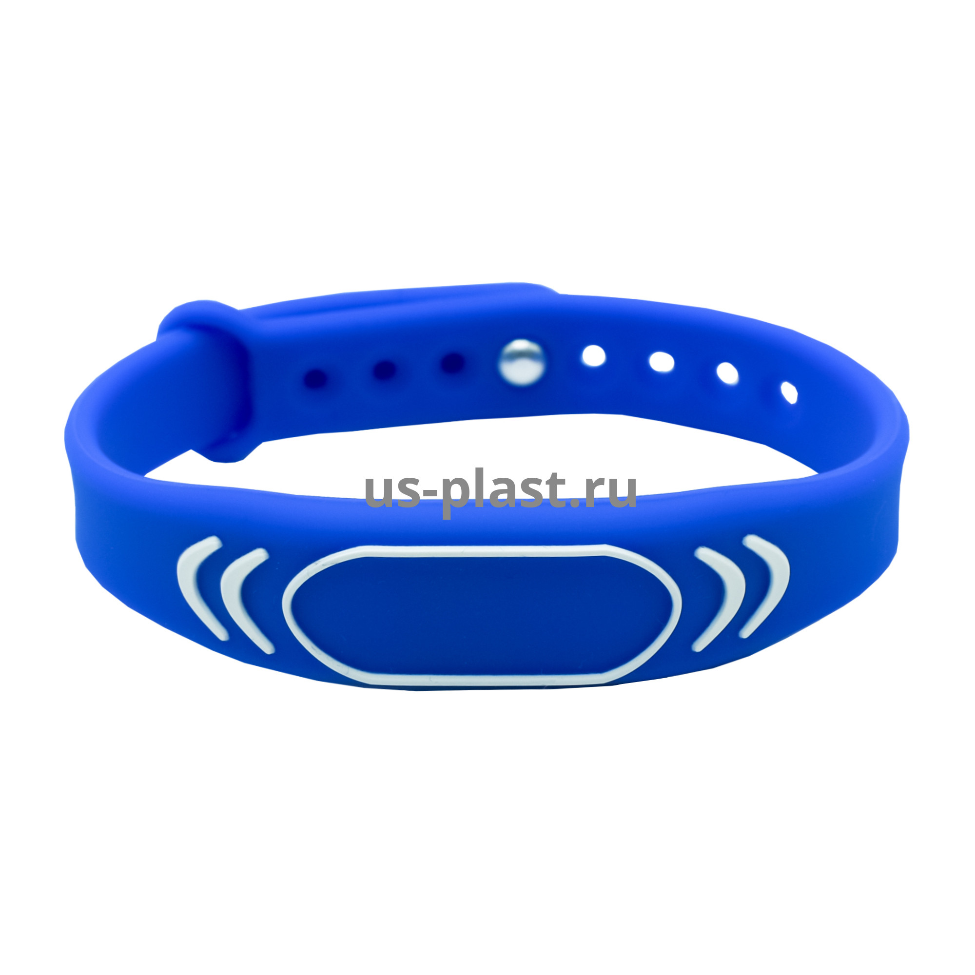 RFID браслет T5577 перезаписываемый (SPORT-TEMIC) СИНИЙ, с застёжкой