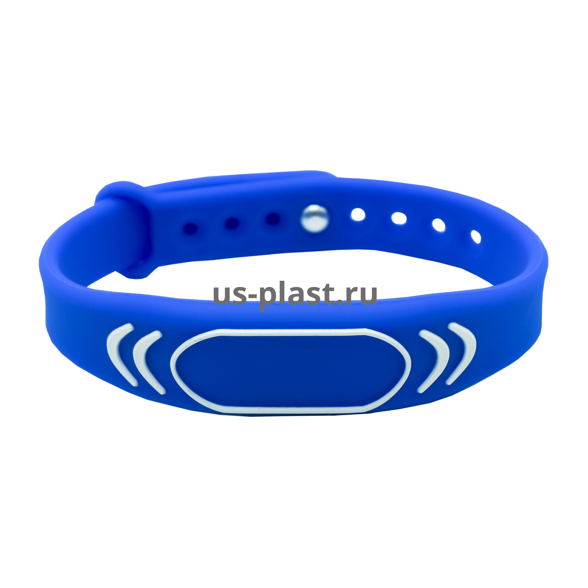 RFID браслет T5577 перезаписываемый (SPORT-TEMIC) СИНИЙ, с застёжкой